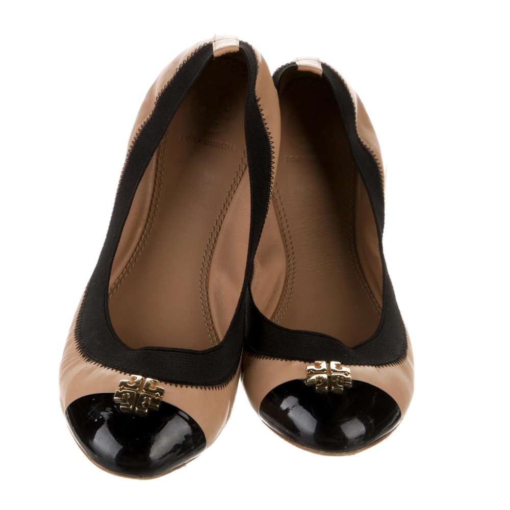 TORY BURCH Leather Ballet Flats